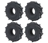 For TRX-4M 1/18 For Axial For SCX24 1/24 Soft Mud For Terrain Rubber Wheel Tires 1.0inch 54/62mm RC Crawler Car Upgrade Parts Accessories RC Accessories(62mm)