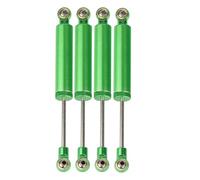 For TRX4 For Redcat For Axial For SCX10 II RBX10 1/10 4PCS 70/80/90/100/110mm Built-in For Spring Shock Absorber Damper RC Car Parts Replacement RC Car Shock Absorber(Green,110mm)