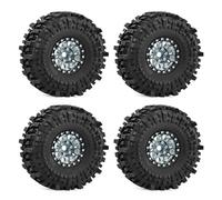 For TRX4 For SCX10 For TRX6 For Capra Gen8 1.9 Inch Wheel And Tire Set 12mm Hex Beadlock RC Crawler Wheels Tires RC Repairs Models Spare