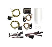 for TRX4 RC Car Front Rear LED Lights + IC Lamp Group Headlight Kit for 1/10 RC Crawler Traxxas TRX-4 Defender