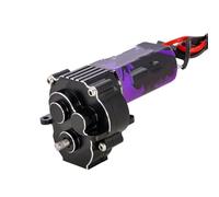 For TRX4M 1/18 CNC Aluminum Complete Transmission With 180 Brushed Motor 48T RC Crawler Upgrade Rc Vehicle Gearbox(Motor Transmission)