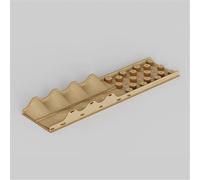 For TRX4M UTB18 For SCX24 AX24 For FCX24 1/18 1/24 Bridge Course Prop Road Obstacle Steep Slope RC Crawer Car Upgrade Parts RC Car Parts(Size4)