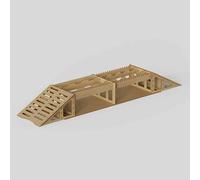 For TRX4M UTB18 For SCX24 AX24 For FCX24 1/18 1/24 Bridge Course Prop Road Obstacle Steep Slope RC Crawer Car Upgrade Parts RC Car Parts(Size3)