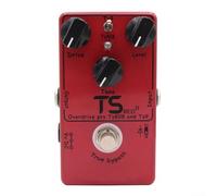 for ts RED II Demonfx Guitar Effect Pedal 2.0 Version Overdrive Distortion Boost Switch True Bypass Design 9V Power