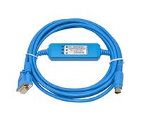 For TSXPCX1031 PLC Programming Cable Twido Series RS232 Serial Download Cable Gold-plated Durable Blue : 3m