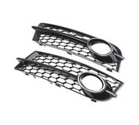 For TT 8J 2006-2014 Front Fog Light Grille Cover 1pair HONEYCOMB HEX Style Front Fog Light Grilles