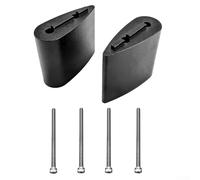 for TT Handlebar Spacers For Aero Bars 7075 Aluminum Alloy Pair 5/10/20/40mm Black Cycling Trial Bike Extension Riser Kit(40mm)