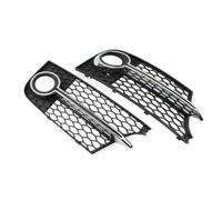 For TT MK2 S-L TTS 2011 2012 2013 2014 Car Front Bumper Lamp Grille Grill Cover HONEYCOMB 8J0807681KT94 Front Fog Light Grilles