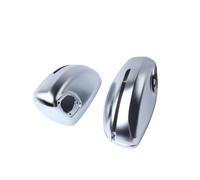 For TT TTS TT RS 8J MK2 2007-2014 R8 42 2007-2015 Side Mirror Caps Replacement Rearview Mirror Cover Car Accessories(Matte Chrome)