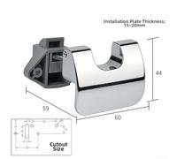 for tubular Cam Lock 16mm Cylinder Metal for tubular Cam Lock(Chrome) | Flexible eccentric tongue, avoids internal interference, for ideal for tight drawer spaces, zinc alloy build
