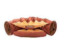 For Tunnel Tube Kitten Tube + Bed For Keep Pet From Boredom With Soft Bed Heated Pad