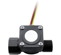 for turbine Water Flow Meter 1-30L/min Nylon Sensor for turbine | Accurate for turbine design, nylon material, 1-30L/min range, pulse signal output, stable data