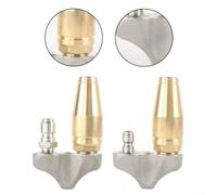 For Turbo Style Reverse Nozzle for Pressure Washer Machines Built for Drain Line Cleaning and Sewer Jetting at 3000 PSI and 140 F (3/8)