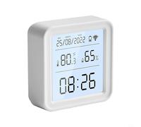For Tuya Compatible Digital Thermometer Hygrometer with Real Time Data Tracking and User Friendly APP Interface