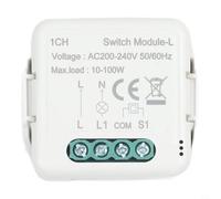for tuya Compatible for zigbee Switch 230V White ABS for tuya(1CH)
