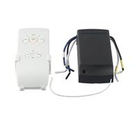 for TUYA For Smart Ceiling Fan Light Switch Kit WiFi APP And RF Remote Controller Voice Control Compatible With For Alexa And Home 3-Speed Fan And Dimmer For Modern(220V（175V-265V）)