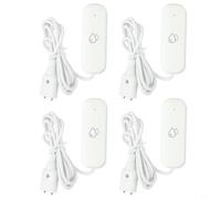 For Tuya For Smart Home Water Sensor With APP-Based Remote Management And Real-Time Notification On Water Contact Event(4pcs)