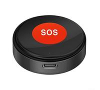 For Tuya For Smart Life Enabled SOS Panic Button Device for Elderly Children Patients 2.4GHz Wireless Connectivity IPX4 Rating