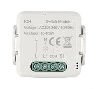 For Tuya For Smart Module for ZigBee, No Neutral Required, Control Lights and Devices Remotely with Scheduling (A)