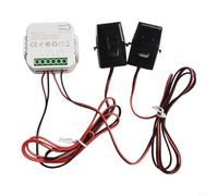 For Tuya For Smart Power Meter with Support for 2 4GHz Network for Energy Monitoring with Real Time Voltage, Current, and Power Readings (2CT)