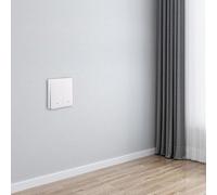 For Tuya for ZigBee 3.0 Smart Scene Switch Wireless Battery Powered Sticker Wall Switch for Smart Life App for Home Lighting Control Room Scene Settings(1gang)