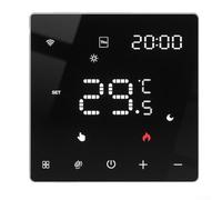 For tuya For Zigbee Smart Thermostat for Underfloor Heating with Voice, Multi Mode Scheduling and Celsius/Fahrenheit Display, for Water or Electric Floor Heating Control(BZWH)