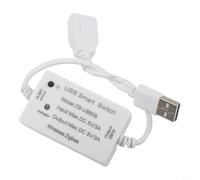 for tuya for zigbee USB Smart Controller Switch, No Wiring Required, Family Sharing Control, Interlocking Mode, Black, DC 5V 3A Output