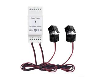 For Tuya-Integrated Energy Meter for Solar PV Systems Supporting Real-Time Consumption Generation Separation Tracking (200A)