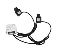 For Tuya Smart 2 Channel Bidirectional WiFi Energy Meter With CT/Clamp, Measures Voltage, Current, Power Factor And Frequency For Accurate Home Energy Monitoring And Control(2 Channel)