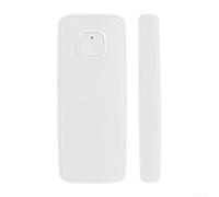 For Tuya Smart Home Wireless Door Window Sensor Remote Notification Event History Alarm Query Easy Install Compatible With for alexa Google Assistant 24GHz Connectivity White ABS 9