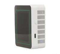 for TUYA WiFi 10-in-1 Air Quality Monitor, CO2/PM2.5/HCHO Detector with Temp & Humidity, 2.8" TFT Display, Self-Calibration, USB-C Rechargeable for Home Office(white)