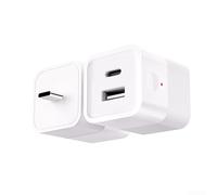 For Tuya WiFi Smart TypeC and USB Adapter Switch with Timed Voice Control for Convenient Home Automation (C)