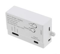 For Tuya WiFi Switch Module, 7-32V DC and USB 5V Input, 10A DIY Timer Relay for Home Automation, Voice Control Compatible with Life App