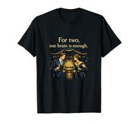 for Two One Brain is Enough Couples One Brain Cell T-Shirt