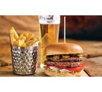 For Two People: A Burger and a Drink at Ye Shakespeare