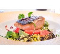For Two: Two-Course Meal with a Glass of Wine (Lunch or Dinner)