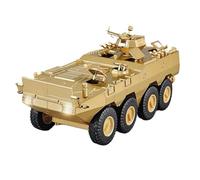 For Type 008 Infantry Armored Fighting Vehicle 1:24 Alloy Die-Casting Model Simulates Sound And Light Home Decoration(Green)