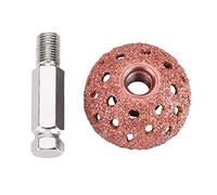 For Tyre Repair Buffer - Auto Accessories 38Mm Tire Repair Grinding Head Coarse Grit Buffing Wheel With Linking Rod