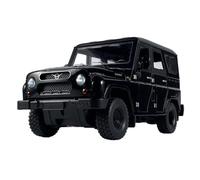 For UAZ Hunter Jeep 1:24 Metal Car Model Home Fashion Decoration Birthday Gift(Black)