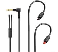 For Ue900 Headphone Upgrade Cable With 4 Strand Twisted Wire And Oxygen Free Copper Core For Clear Sound Black 1.2m Length(TPE)