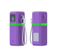 for ugreen 200W Power Bank Case - Silicone Shield with Textured for surface for Enhanced Grip and Scratch Resistance - 12x8cm(Purple)