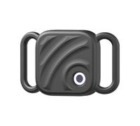 For UGREEN FineTrack Protective Case for Pet Collar Dogs Cats Backpack Soft Silicone Anti Drop Shockproof Night Glow Anti-Loss Case，Black