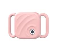 For UGREEN FineTrack Protective Case for Pet Collar Dogs Cats Backpack Soft Silicone Anti Drop Shockproof Night Glow Anti-Loss Case，Pink