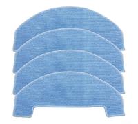 For Ultenic D10 Robot Vacuum Mop Pads Replacement Accessories 4 or 10 Pack Microfiber Cloths Suitable for Regular Floor Maintenance and Hygienic Cleaning (4 PACK)