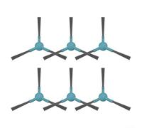 For Ultenic D10 Robot Vacuum Side Brush Replacement 6 Pack for Deep Cleaning in Hard to Reach Areas