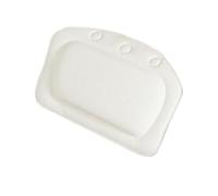 For Ultimate Relaxation Bath Pillow with Waterproof Features and Secure Suction Cups for Bathtubs (White)