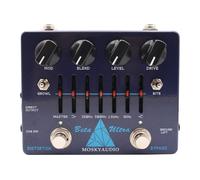 for ULTRA Bass Distortion Preamp with 6-Band EQ Metal for ULTRA Bass defined tone or a brutal designed for long lasting use with proper durability and consistent operation (Blue)