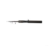 For Ultra Light Telescopic Fishing Rod 24T Carbon Fiber Spinning Baitcasting Pole 1.5m 1.8m 2.1m Compact Travel Rod for Trout Bass Lure Fishing Portable Collapsible(Curved handle 1.65 meters)
