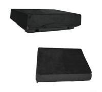 for ultra-Soft Dust Cover for Audio-Technica AT-LP70XBT - for premium Record Player Protector with Scratch-Resistant Fabric - Black 40x33cm