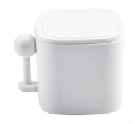 For Ultra Thin Socket Cover for 86 Type Switch, White Plastic Guard PLATEs for Bathroom, Farm, Outdoor Electrical Protection, Light Switch Protector (6